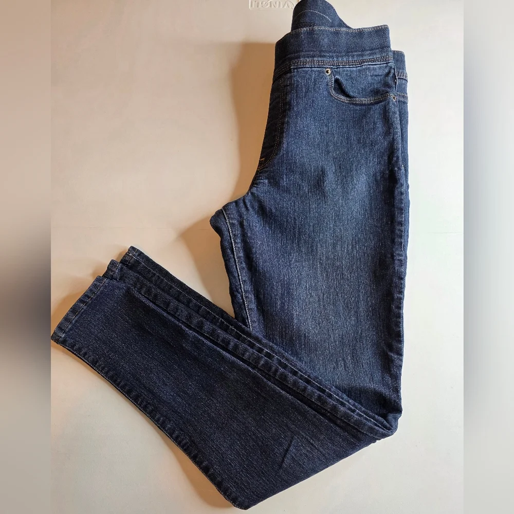 Levi's Pull-On Skinny Jeans Size 10 Blue Comfy Stretch Cute Bx-3167